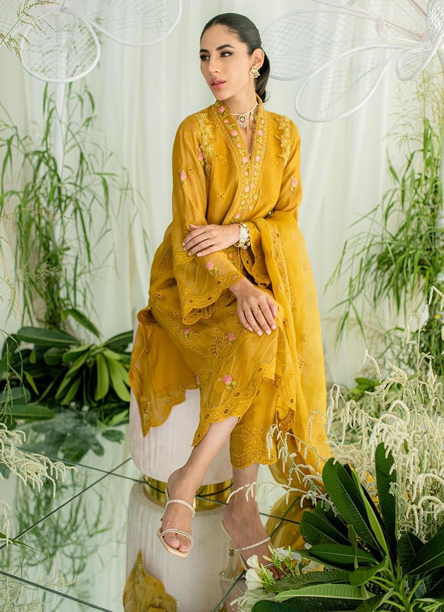 TANIA SHIRT AND DUPATTA BY FTA