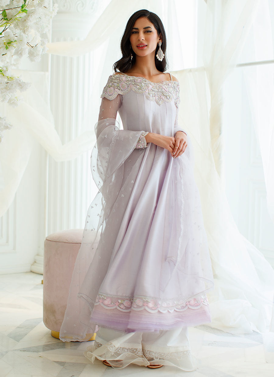 DELVEY KALIDAAR AND DUPATTA BY FTA