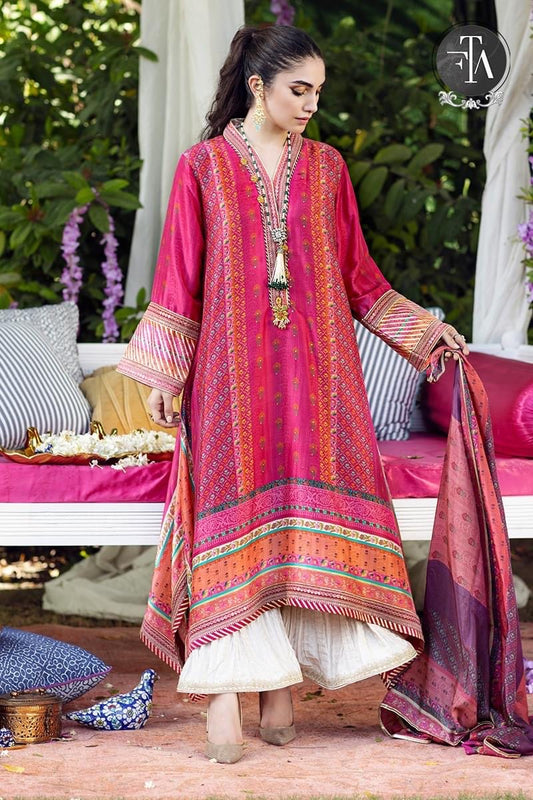 CORA SHIRT AND DUPATTA BY FTA